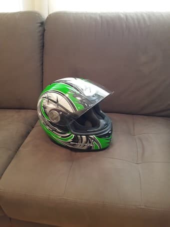 Motorcycle helmet - Scorpion EXO 400 - Sting, $50 1