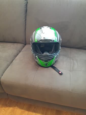 Motorcycle helmet - Scorpion EXO 400 - Sting, $50 3