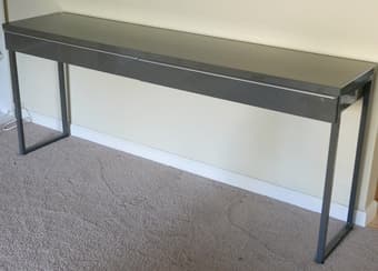 BESTA BURS Desk grey - $160 1