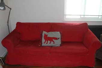 Couch/Sofa with fold out bed - $200 1