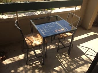 Table and chairs 1