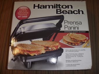 Sandwich Maker Hamilton Beach 1