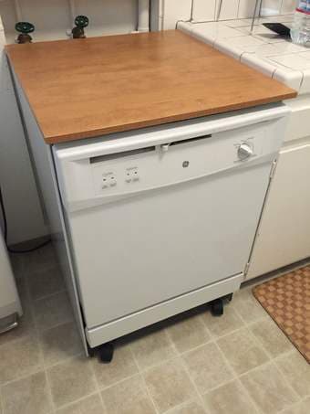 GE Portable Dishwasher, Full Size, Great for EV 1