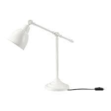 White IKEA Barometer Floor Lamp $40 + Work Lamp for $25;Or $60 for two 2