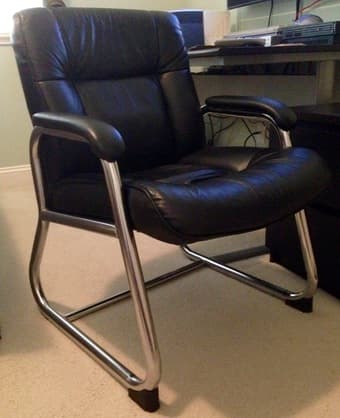 Leather Chair - $40 1