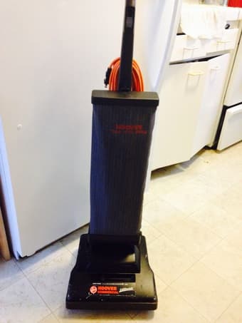 Hoover commercial upright bagged vacuum for $70 1