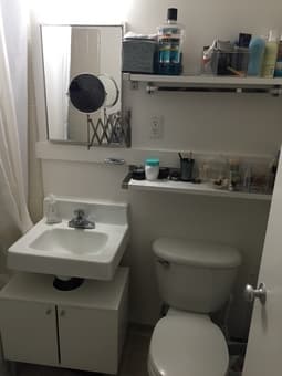 EV Bathroom Storage - $25 1
