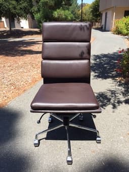 Leather Desk Chair  - $50 1