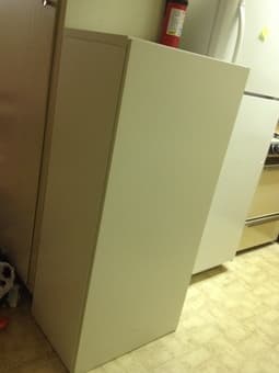 Ikea besta vara white four shelf pantry $20 1