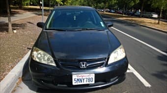 Black Honda Civic 2005 LX - Manual transmission - $4700 1