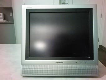 13-inch Sharp AQUOS LCD TV - $10 1
