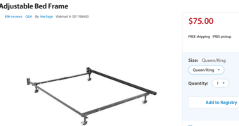 Adjustable Bed Frame 1