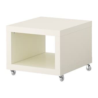 Ikea side tables white - $20 1