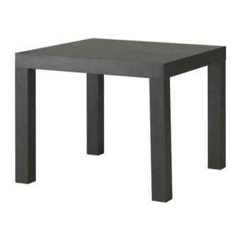 Ikea side table black - $5 1