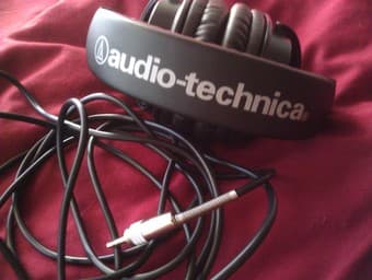 Audio Technica ATH-M50s studio monitor headphones - $90 1