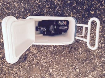 cooler with wheels! 2