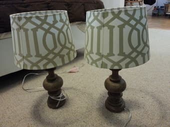 Matching lamp set $20 1