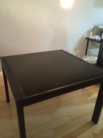Contemporary Extendable Dining Table + 4 Chairs - $280 1