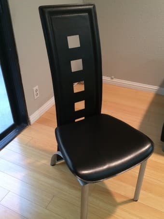 Contemporary Extendable Dining Table + 4 Chairs - $280 3