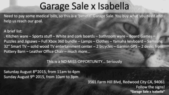 Great Garage Sale - Saturday and Sunday (redwood city) 1