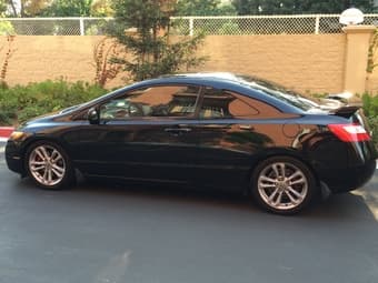 2007 Honda Civic SI, Black, Clean Title - $10500 1