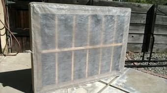 Queen size box spring - $25 1