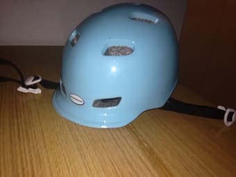Like new turquoise bike helmet $15 OBO 1