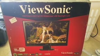 Viewsonic 27-Inch LED Monitor - Black - VX2753MH-LED 2