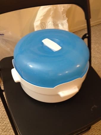 [Moving sale]Microwave Steam Sterilizer, Bottle Drying Rack 1