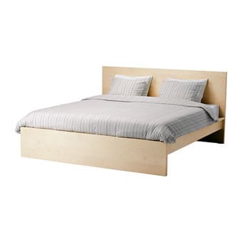IKEA full-size bed frame + matress 1