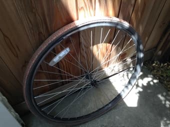 Fixie bike wheel $10 1
