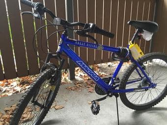 $85 - 24-inch men's Magna Great Divide mountain bike 2 months old 1