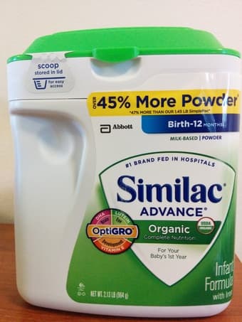 Similac Advance Organic baby formula 2.13 lb sealed new $10 2