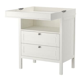 IKEA Changing Table/Chest, White, Model Name SUNDVIK ($119) 1