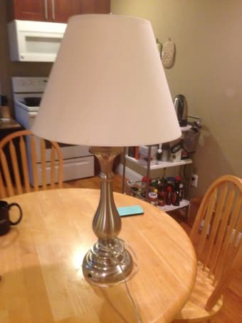 Table lamp for $20! 1