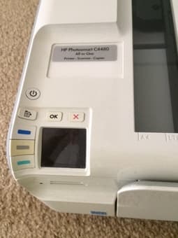 HP photosmart C4480: printer + scanner + copier. 35$ 3
