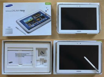 Samsung Galaxy Note GT-N8013 16GB, Wi-Fi, 10.1in - White ($170) 1