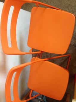 $44 for 4 IKea folding Chairs 95%new(original price$59.96) 1