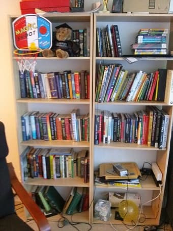 3 bookcases $20 1
