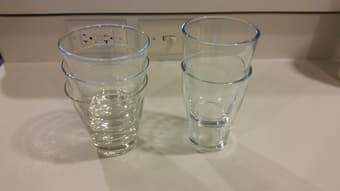drinking glasses $3 1