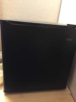 Almost brand new mini fridge for $75 2