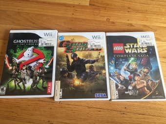 PS2 and Wii Games and Movie DVD for Sale 2