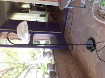 Adjustable floor lamp $50 1