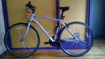 New bike for 495 OBO with lights and locks 2