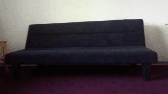 Black futon - 65$ 3
