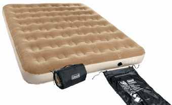Airbed queen size with manual pump $30 1