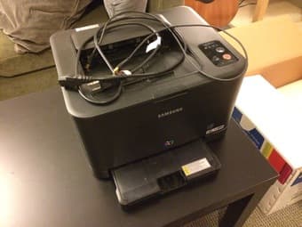 Used Samsung Color Laser Printer CLP-325W $50 1