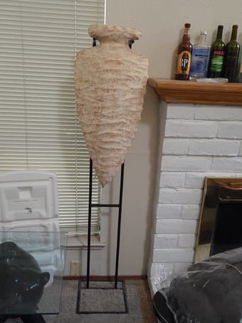 ceramic arrowhead sculpture 1