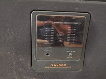 Sony surround sound stereo system with sub woofer and remote 3