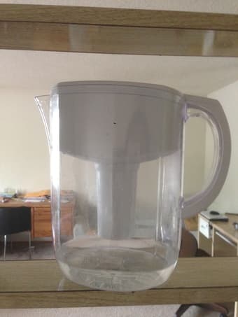 water filter for only$5, pot for $10 1